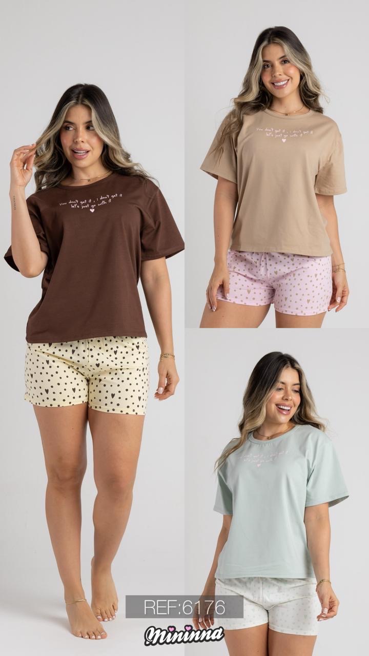 Pijama Short overside — Sueños de Luna