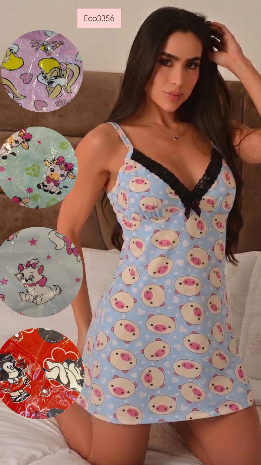 Pijama Batola Encaje — Sueños de Luna