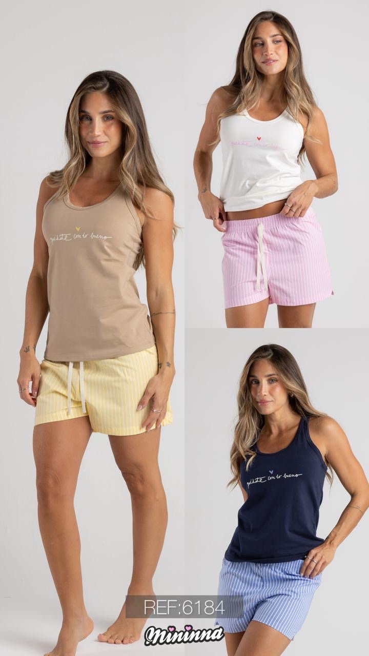 Pijamas Short — Sueños de Luna